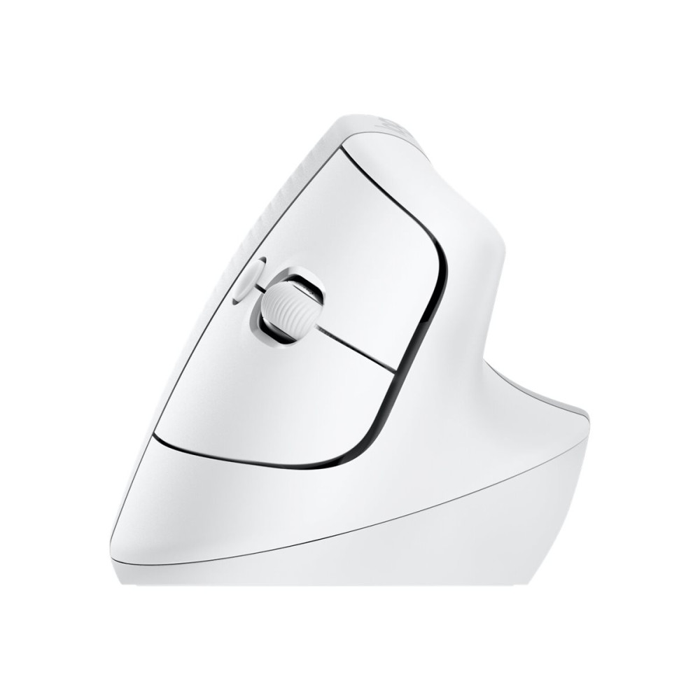 Produktbild för Logitech Lift for Mac - vertikal mus - Bluetooth - offwhite