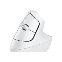 Produktbild för Logitech Lift for Mac - vertikal mus - Bluetooth - offwhite