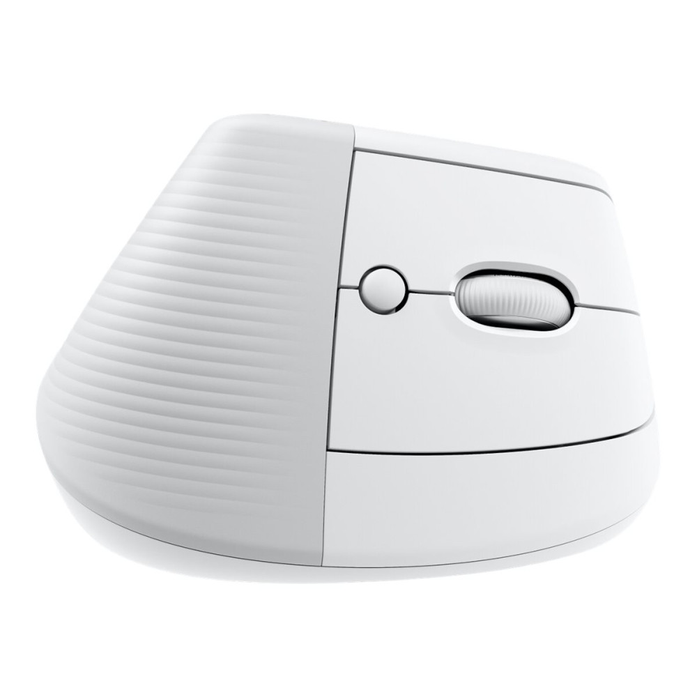 Produktbild för Logitech Lift for Mac - vertikal mus - Bluetooth - offwhite