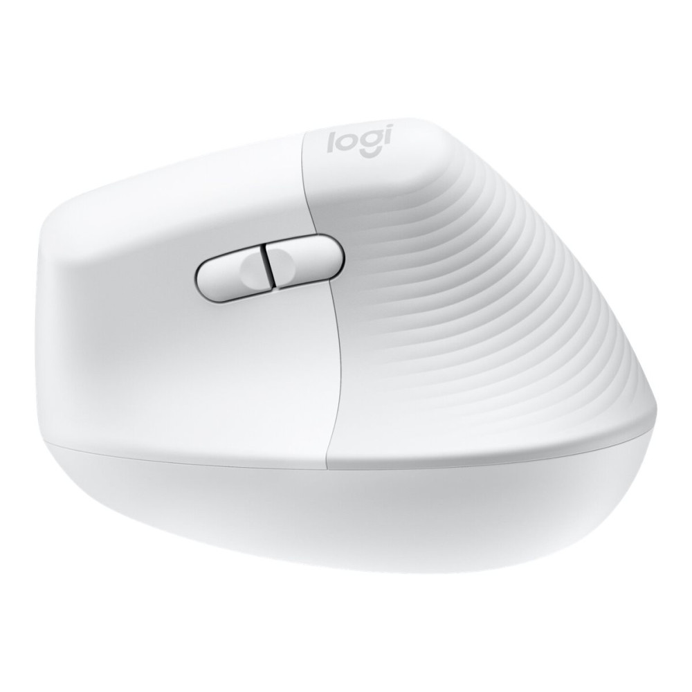Produktbild för Logitech Lift for Mac - vertikal mus - Bluetooth - offwhite
