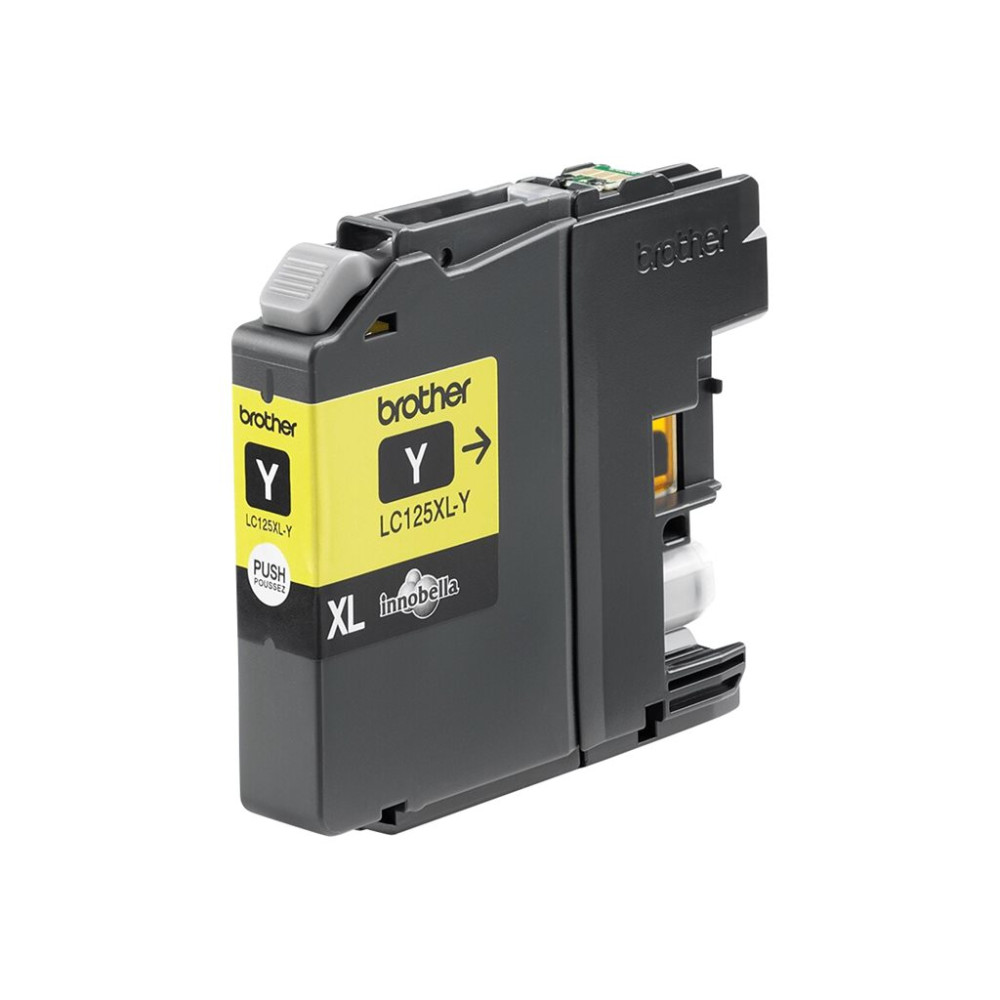 Produktbild för Brother LC125XLY - superlång livslängd - gul - original - bläckpatron