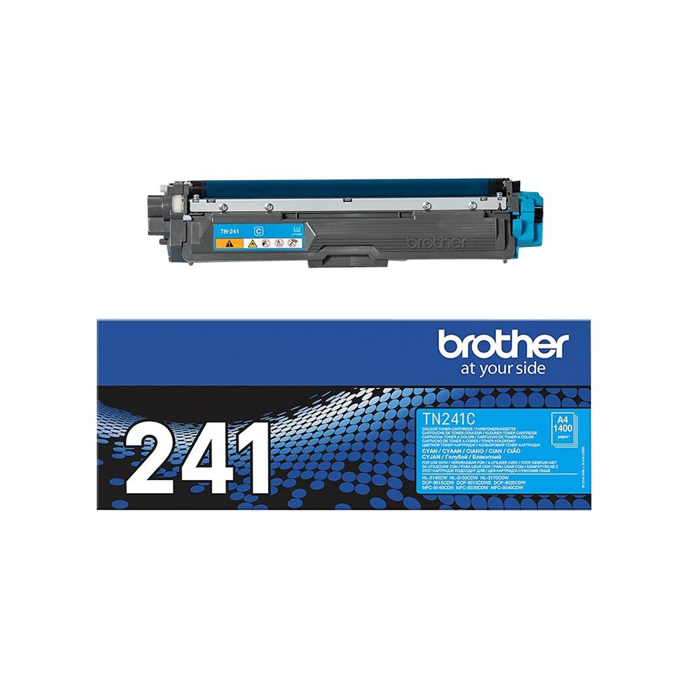 Produktbild för Brother TN241C - cyan - original - tonerkassett