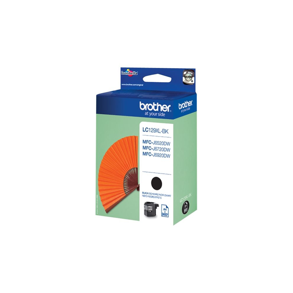 Produktbild för Brother LC129XLBK - svart - original - bläckpatron