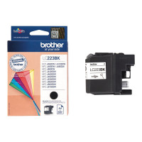 Produktbild för Brother LC223BK - svart - original - bläckpatron