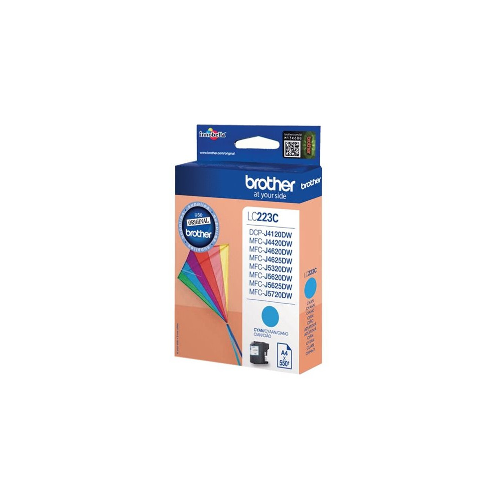 Produktbild för Brother LC223C - cyan - original - bläckpatron