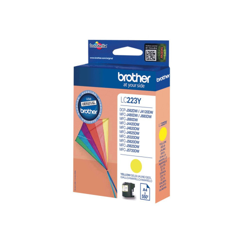 Brother Brother LC223Y - gul - original - bläckpatron