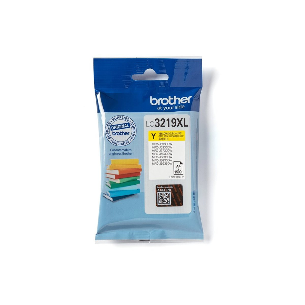 Produktbild för Brother LC3219XLY - XL - gul - original - bläckpatron