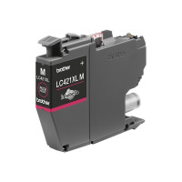 Produktbild för Brother LC421XLM - Lång livslängd - magenta - original - bläckpatron