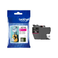 Produktbild för Brother LC421XLM - Lång livslängd - magenta - original - bläckpatron