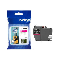 Produktbild för Brother LC421XLM - Lång livslängd - magenta - original - bläckpatron