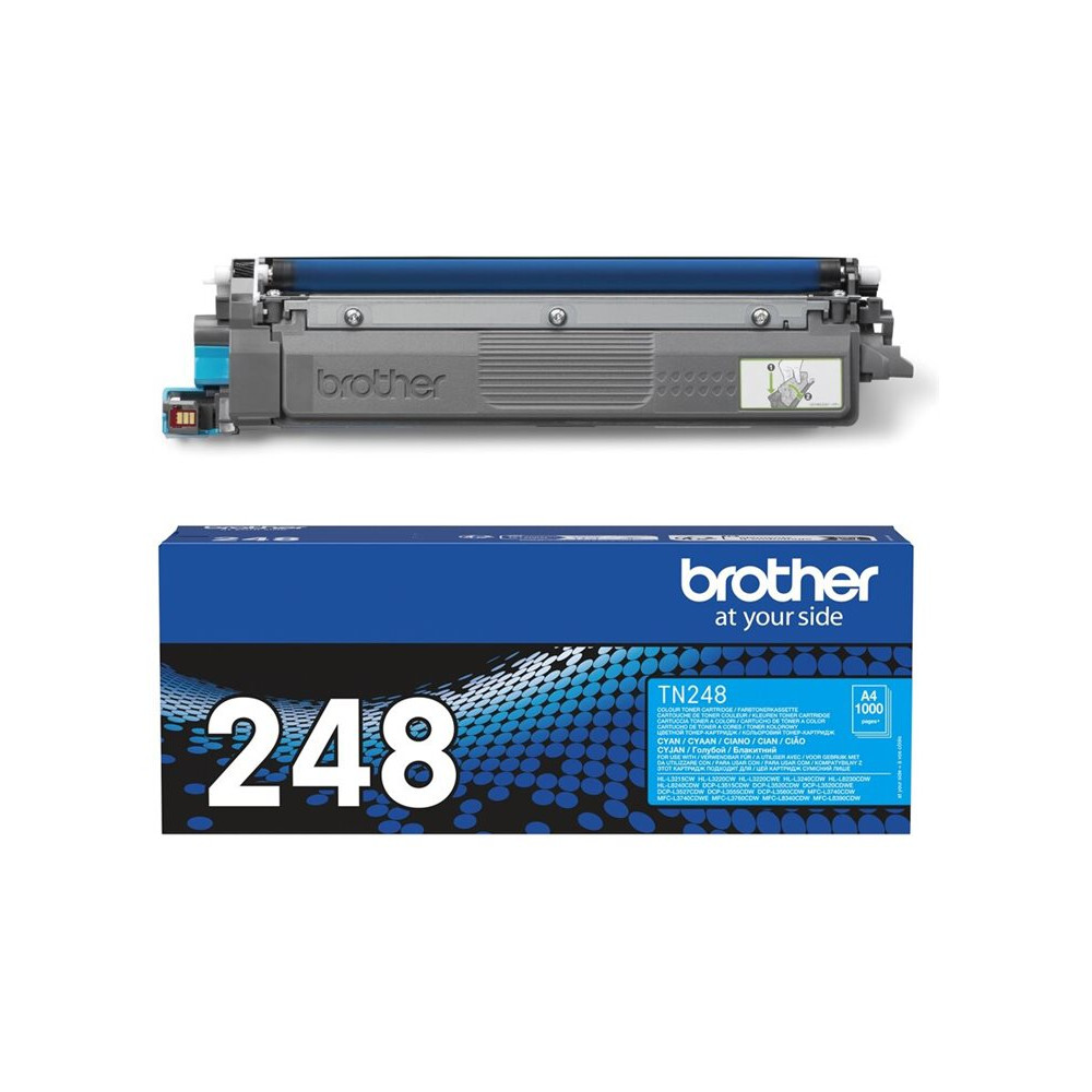 Produktbild för Brother TN-248C - cyan - original - tonerkassett