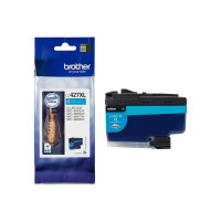 Produktbild för Brother LC427XLC - hög kapacitet - cyan - original - bläckpatron