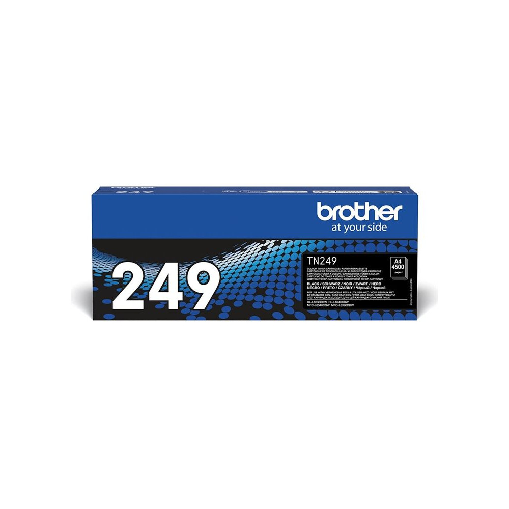 Produktbild för Brother TN-249BK - superlång livslängd - svart - original - tonerkassett