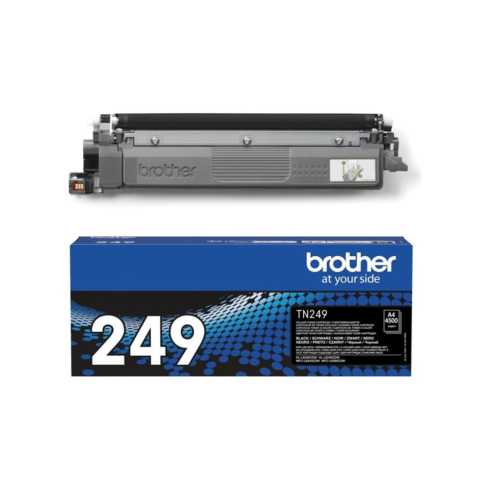 Produktbild för Brother TN-249BK - superlång livslängd - svart - original - tonerkassett