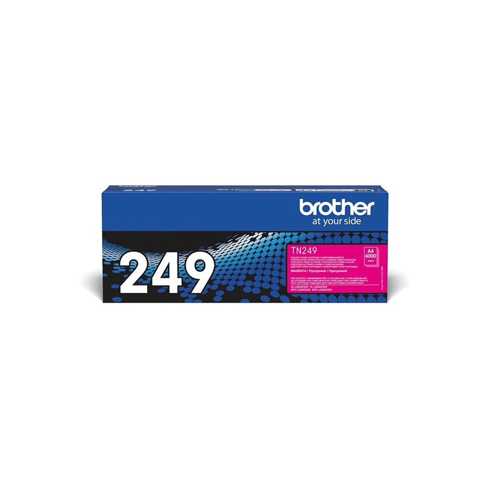Produktbild för Brother TN249M - superlång livslängd - magenta - original - tonerkassett