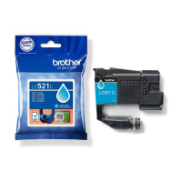 Produktbild för Brother LC521C - cyan - original - bläckpatron