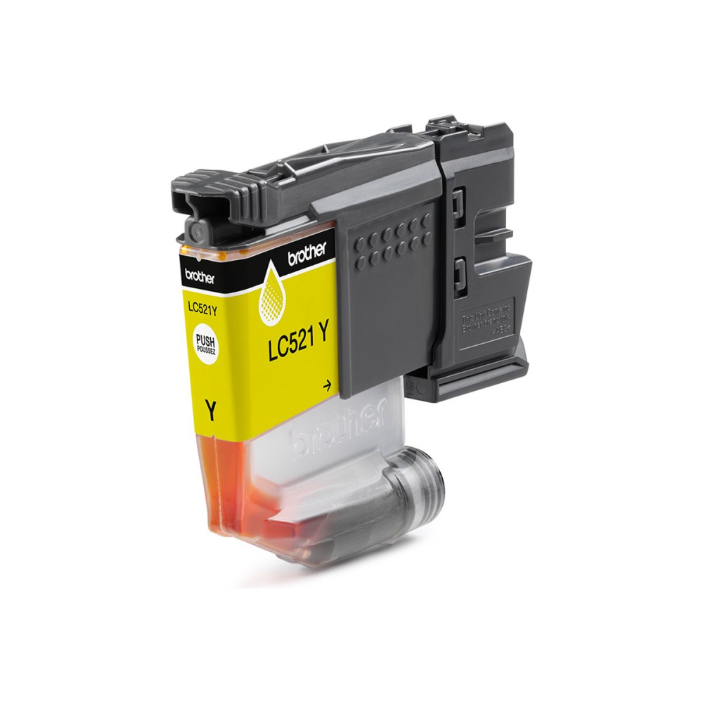 Produktbild för Brother LC521Y - gul - original - bläckpatron
