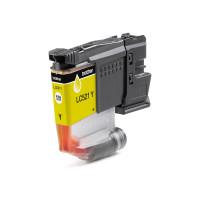 Produktbild för Brother LC521Y - gul - original - bläckpatron