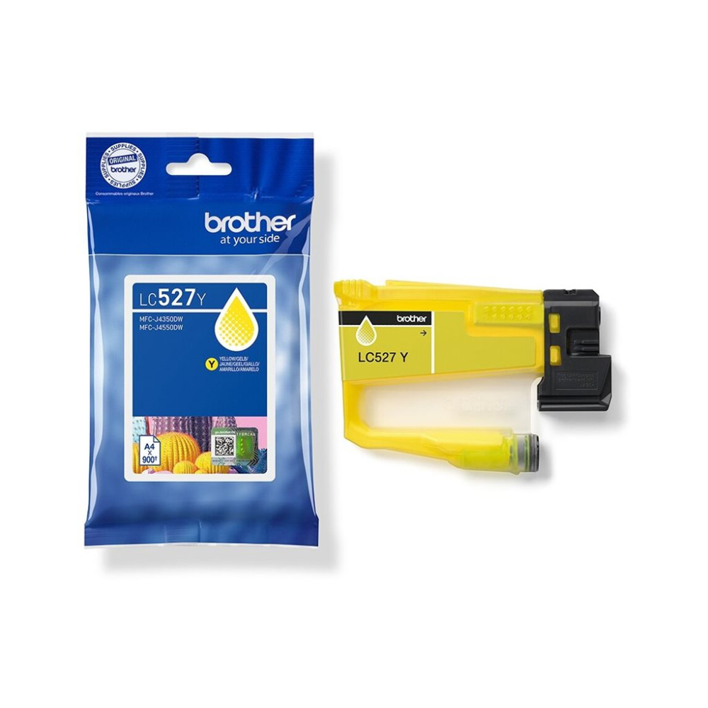 Produktbild för Brother LC527Y - gul - original - bläckpatron