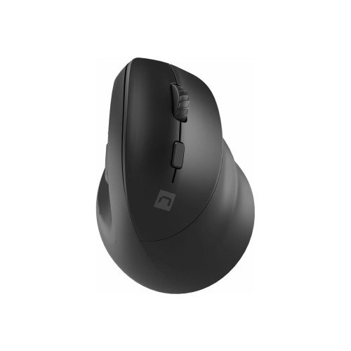 NATEC Natec CRAKE 2 - vertikal mus - Bluetooth 5.0, 2.4 GHz - svart