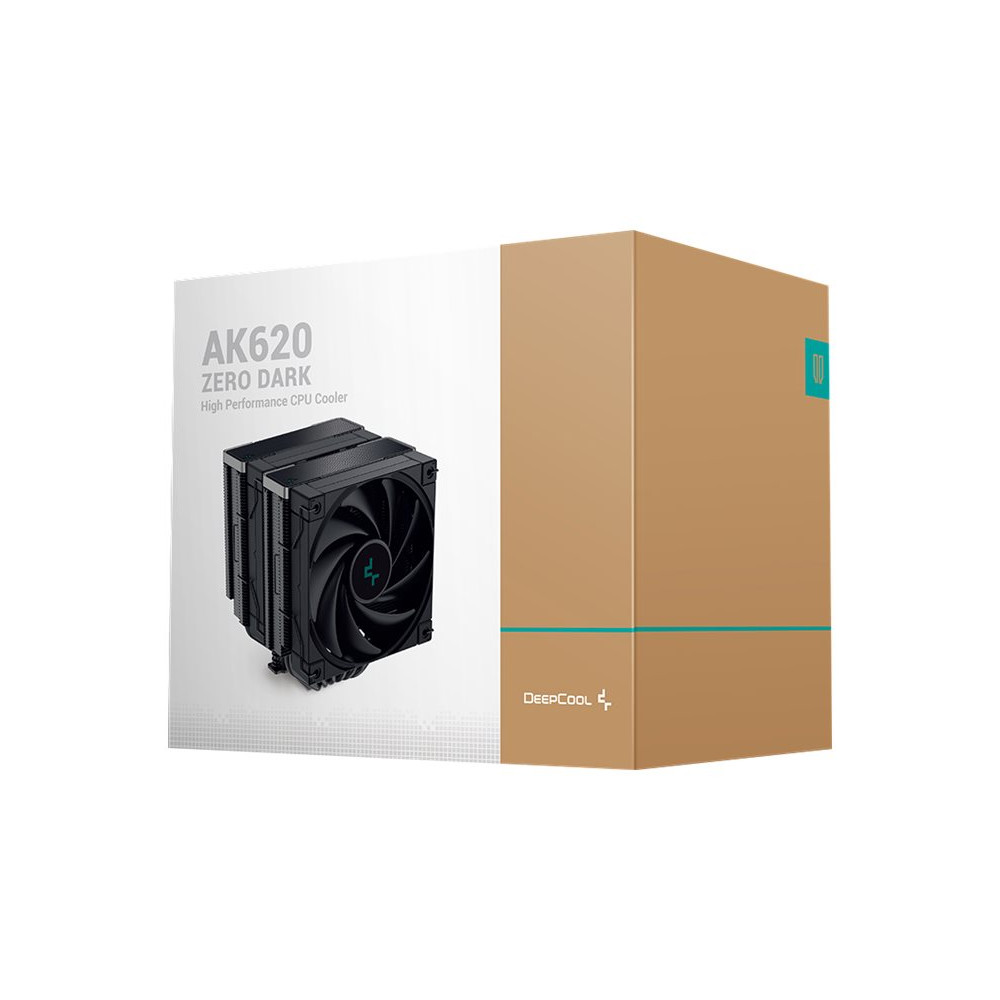 Produktbild för Deepcool AK620 ZERO DARK - processorkylare