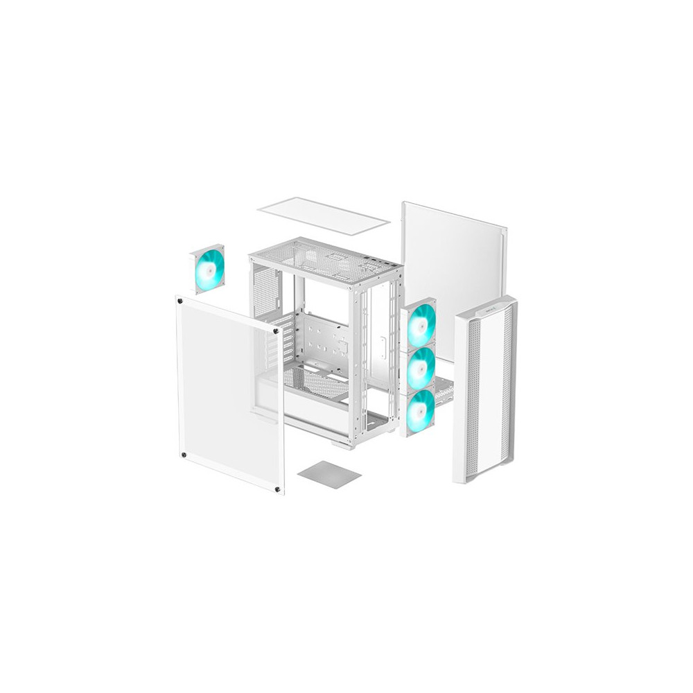 Produktbild för DeepCool CC560 WH V2 - mid tower - ATX