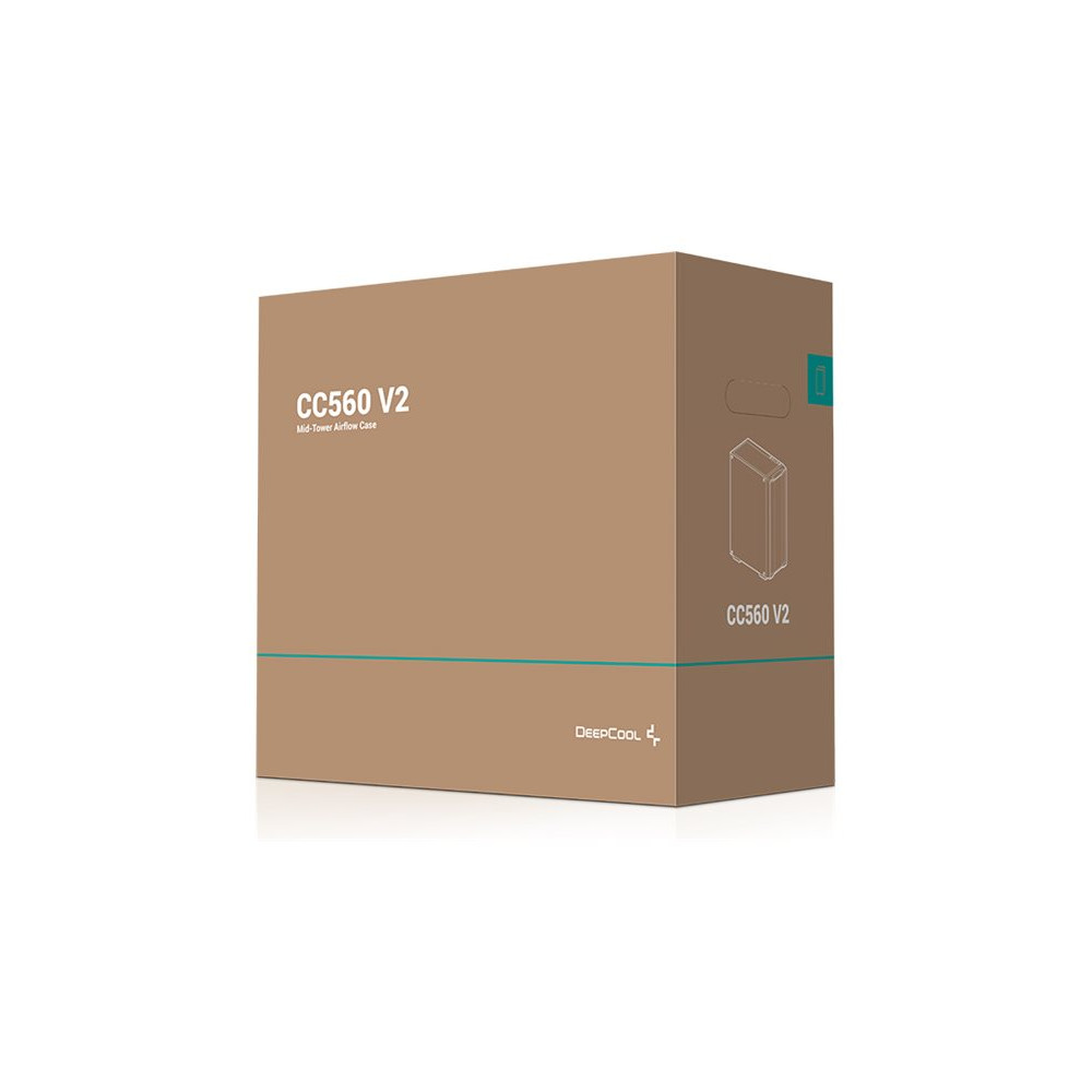 Produktbild för DeepCool CC560 V2 - mid tower - ATX