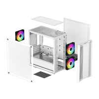 Produktbild för DeepCool CC360 WH ARGB - FT - mini ITX