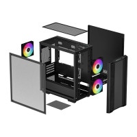 Produktbild för DeepCool CC360 ARGB - tower - mini ITX