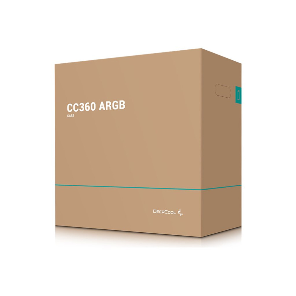 Produktbild för DeepCool CC360 ARGB - tower - mini ITX
