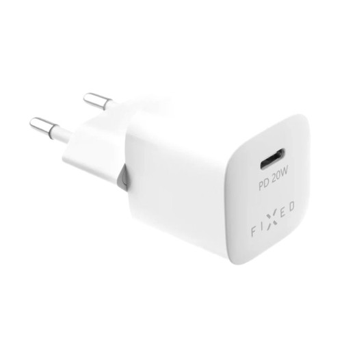 FIXED FIXED strömadapter - resa - USB-C - 20 watt