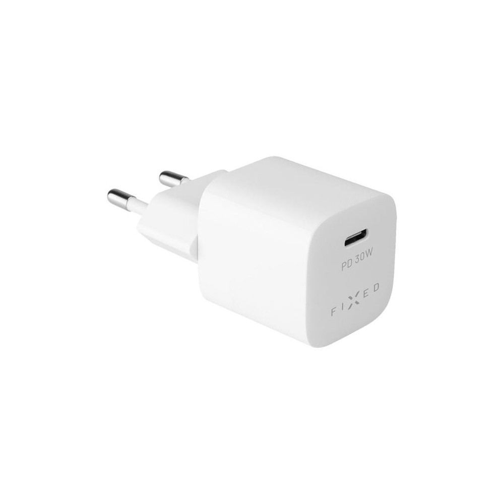 Produktbild för FIXED Mini PD 30 strömadapter - 24 pin USB-C - 30 Watt
