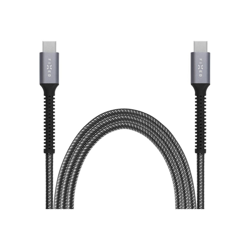 Produktbild för FIXED Armor - USB typ C-kabel - 24 pin USB-C till 24 pin USB-C - 2 m