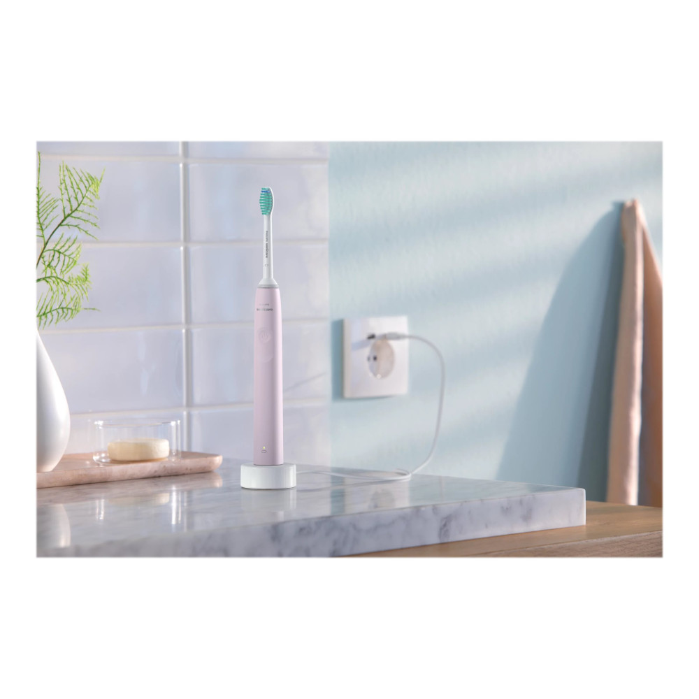 Produktbild för Philips Sonicare 2100 Series HX3651 - tandborste - candy pink
