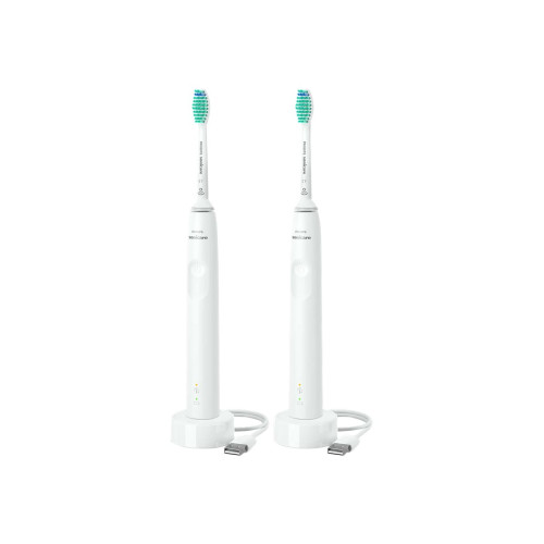 Philips Philips 3100 Series HX3675 - tandborstuppsättning - vit
