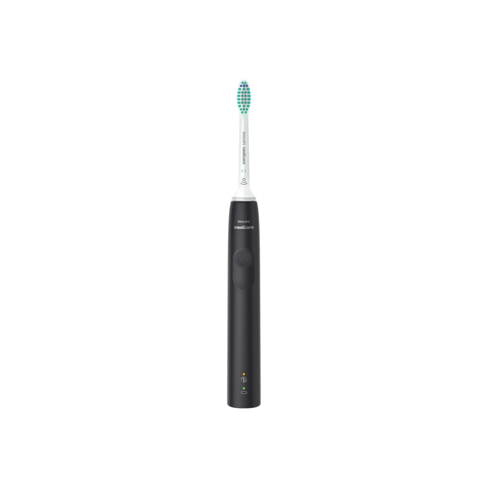 Produktbild för Philips 3100 Series HX3675 - tandborstuppsättning - svart/sockerrosa