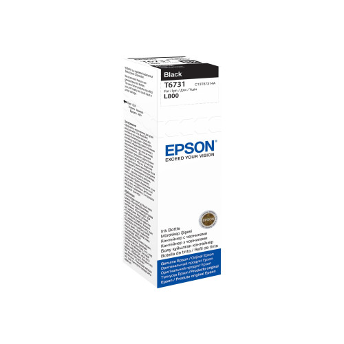 EPSON Epson T6731 - svart - original - påfyllnadsbläck
