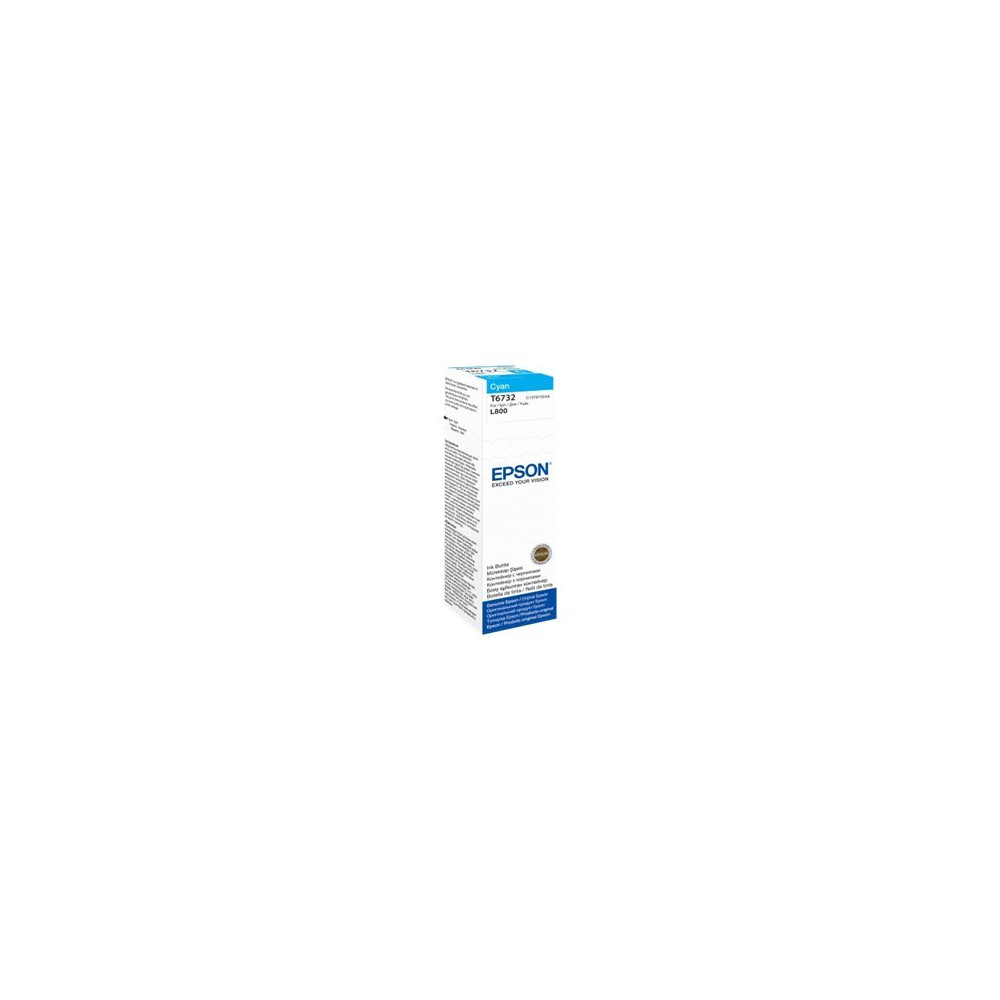 Produktbild för Epson T6732 - cyan - original - påfyllnadsbläck