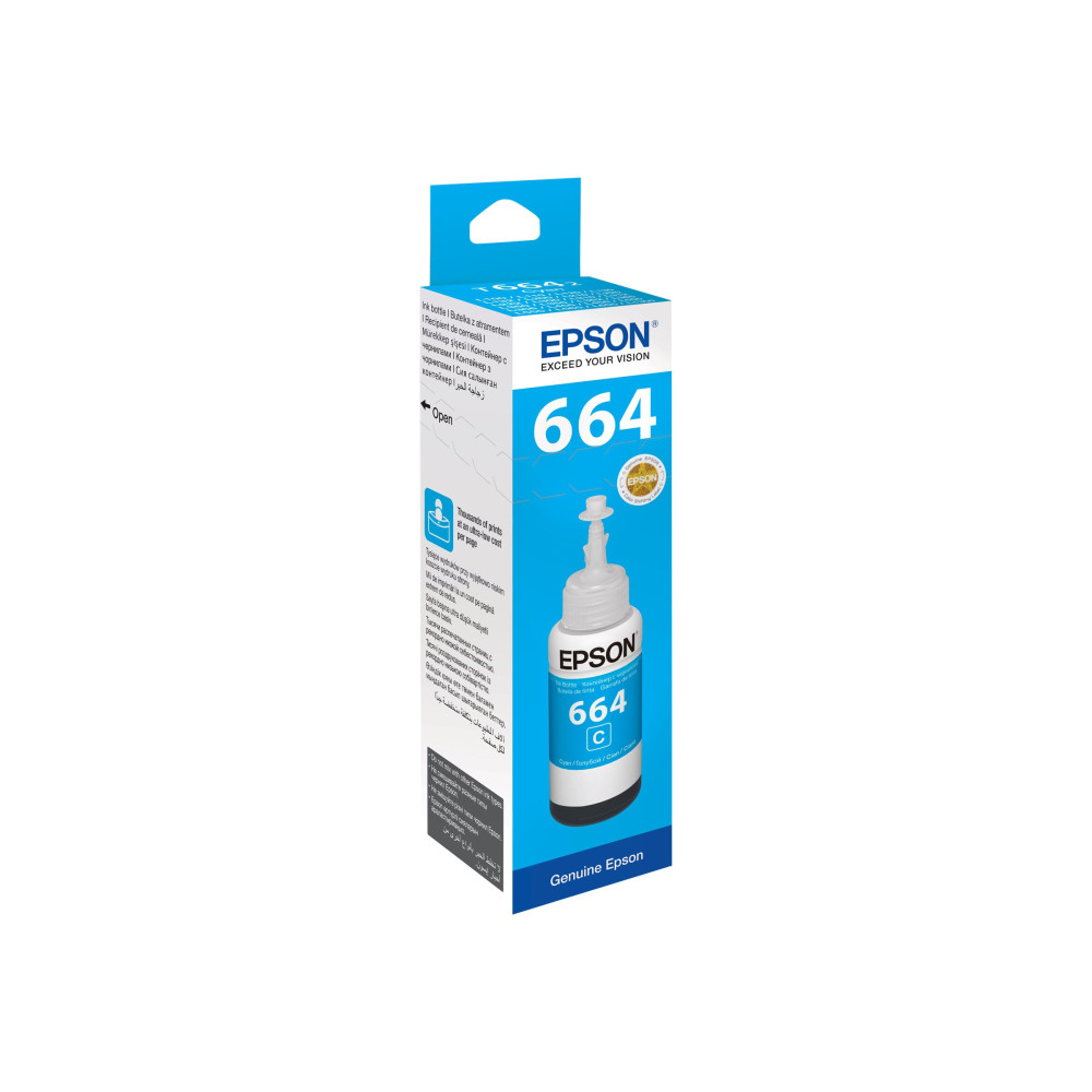 Produktbild för Epson T6642 - cyan - original - påfyllnadsbläck