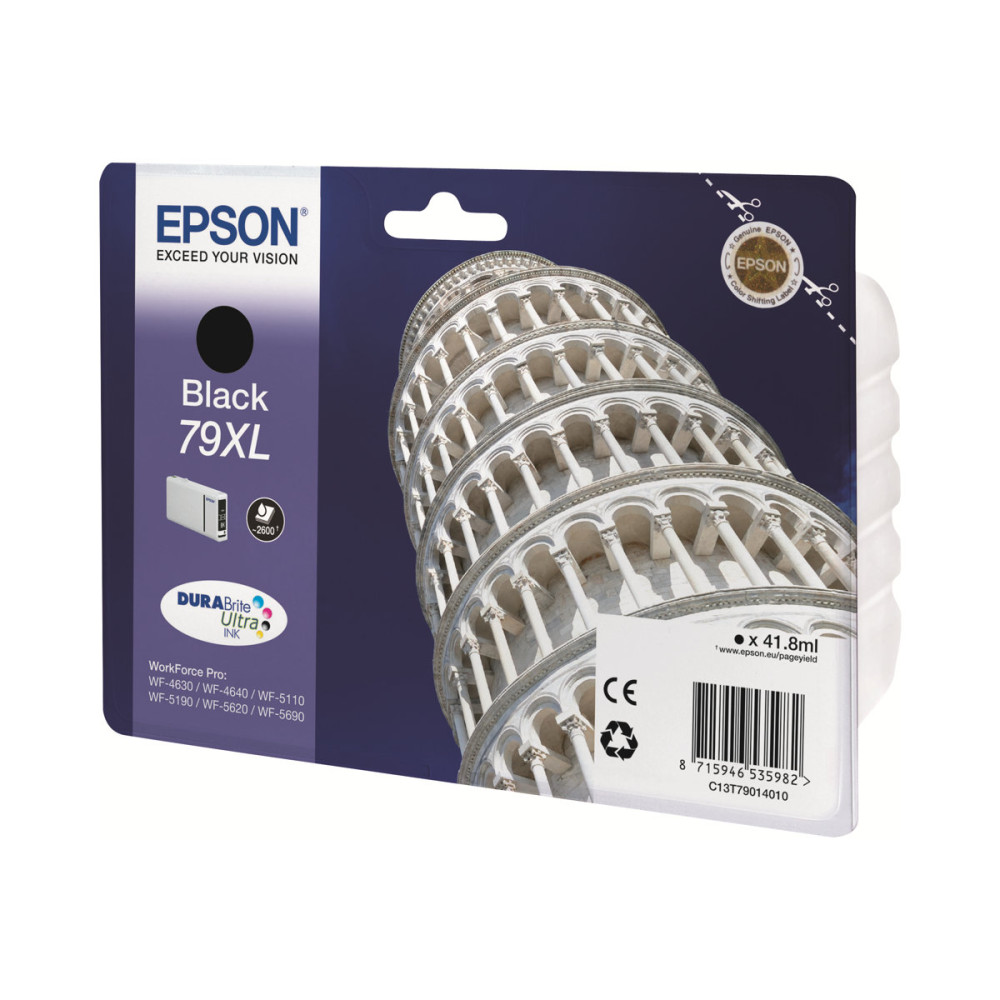 Produktbild för Epson 79XL - XL - svart - original - bläckpatron