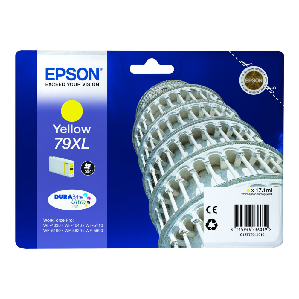 Produktbild för Epson 79XL - XL - gul - original - bläckpatron