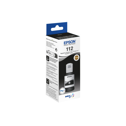 EPSON Epson EcoTank 112 - svart - original - påfyllnadsbläck