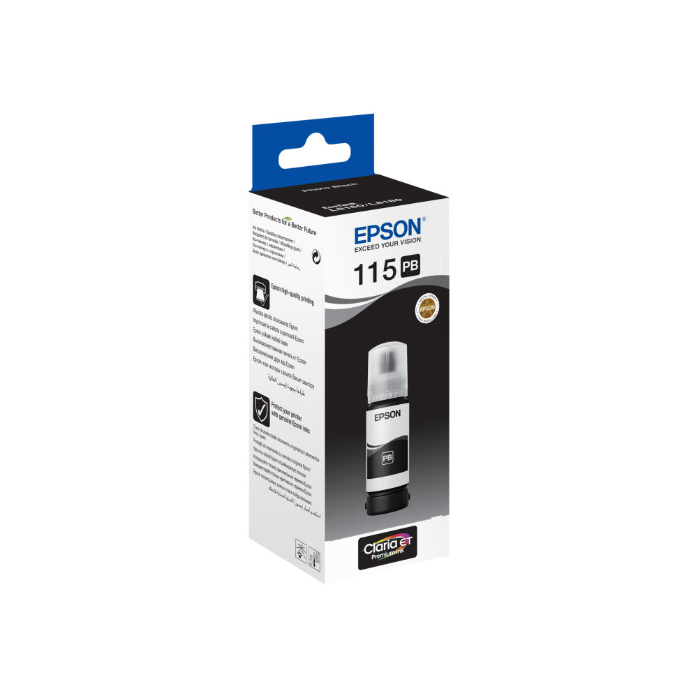Produktbild för Epson EcoTank 115 - foto-svart - original - påfyllnadsbläck