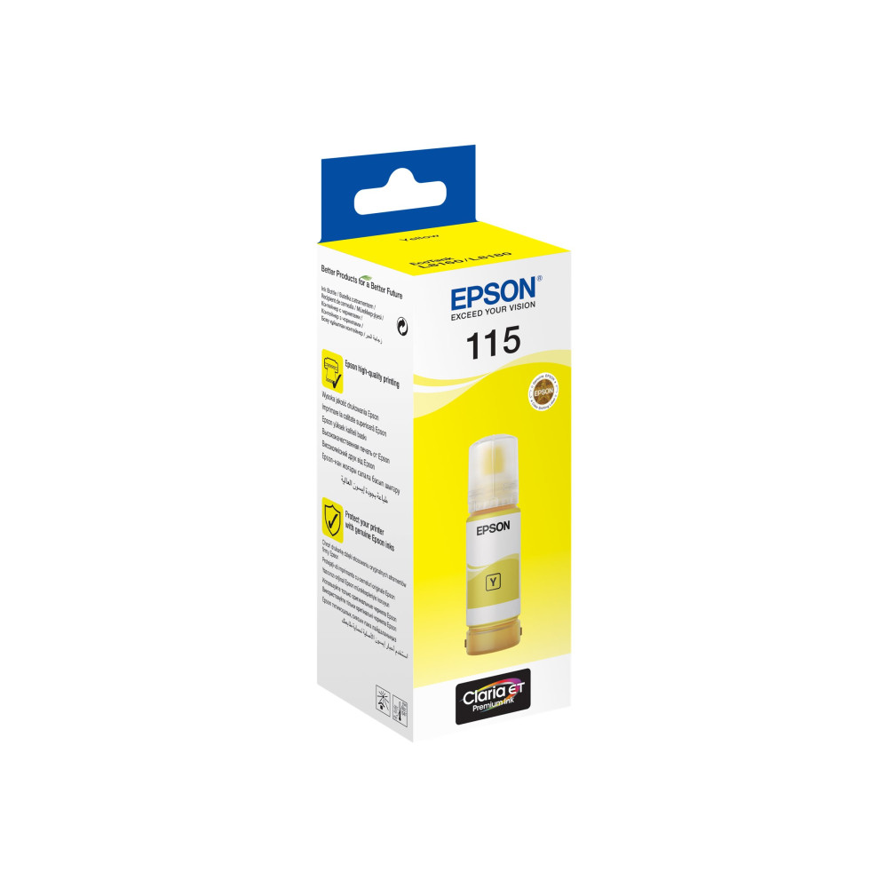 Produktbild för Epson EcoTank 115 - gul - original - påfyllnadsbläck