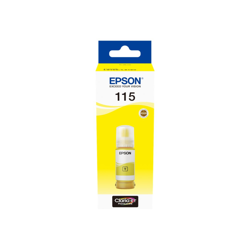 Produktbild för Epson EcoTank 115 - gul - original - påfyllnadsbläck