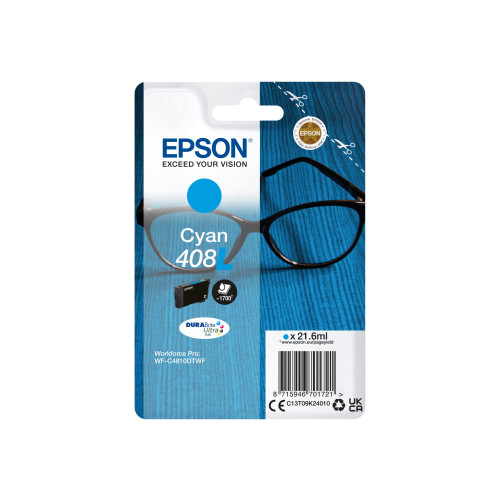 EPSON Epson 408L - cyan - original - bläckpatron