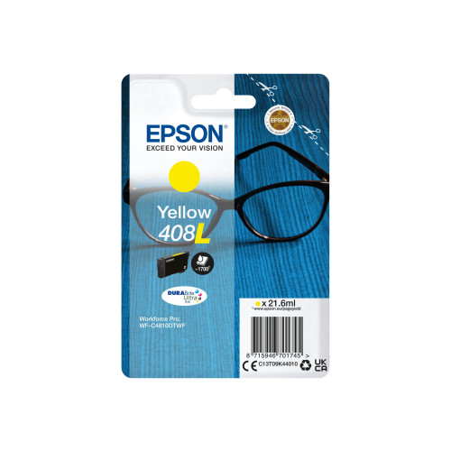 EPSON Epson 408L - gul - original - bläckpatron
