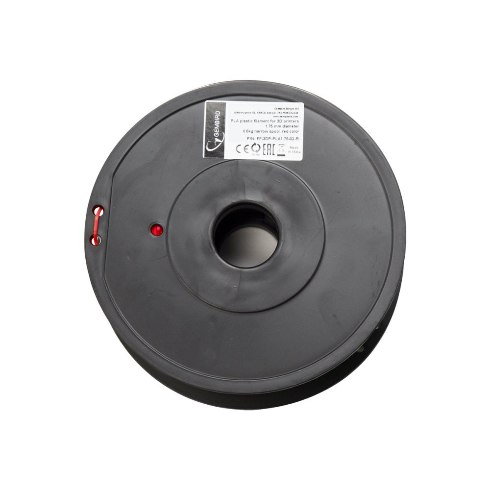 Produktbild för Gembird - röd - PLA+ filament