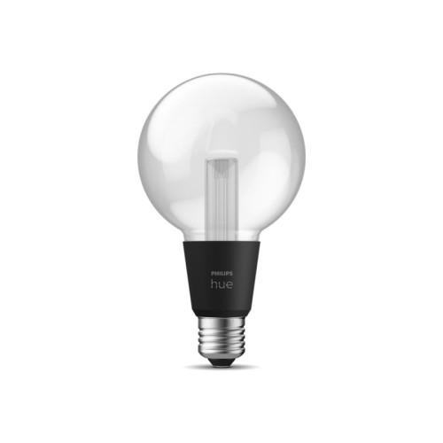 Philips HUE Philips Hue White and Color Ambiance Lightguide - LED-filamentrör ljuskälla - form: G95 - klar finish - E27 - 6.8 W - 16 miljoner färger - 2000-6500 K - kristall