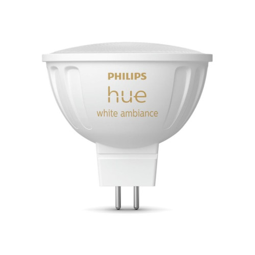 Philips HUE Philips Hue White and Color Ambiance - LED-spotlight - form: MR16 - GU5.3 - 5.1 W - varmt till kallt vitt ljus - 2200-6500 K